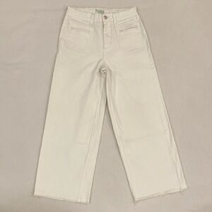 Hoss Intropia White Straight Leg Women's Jeans